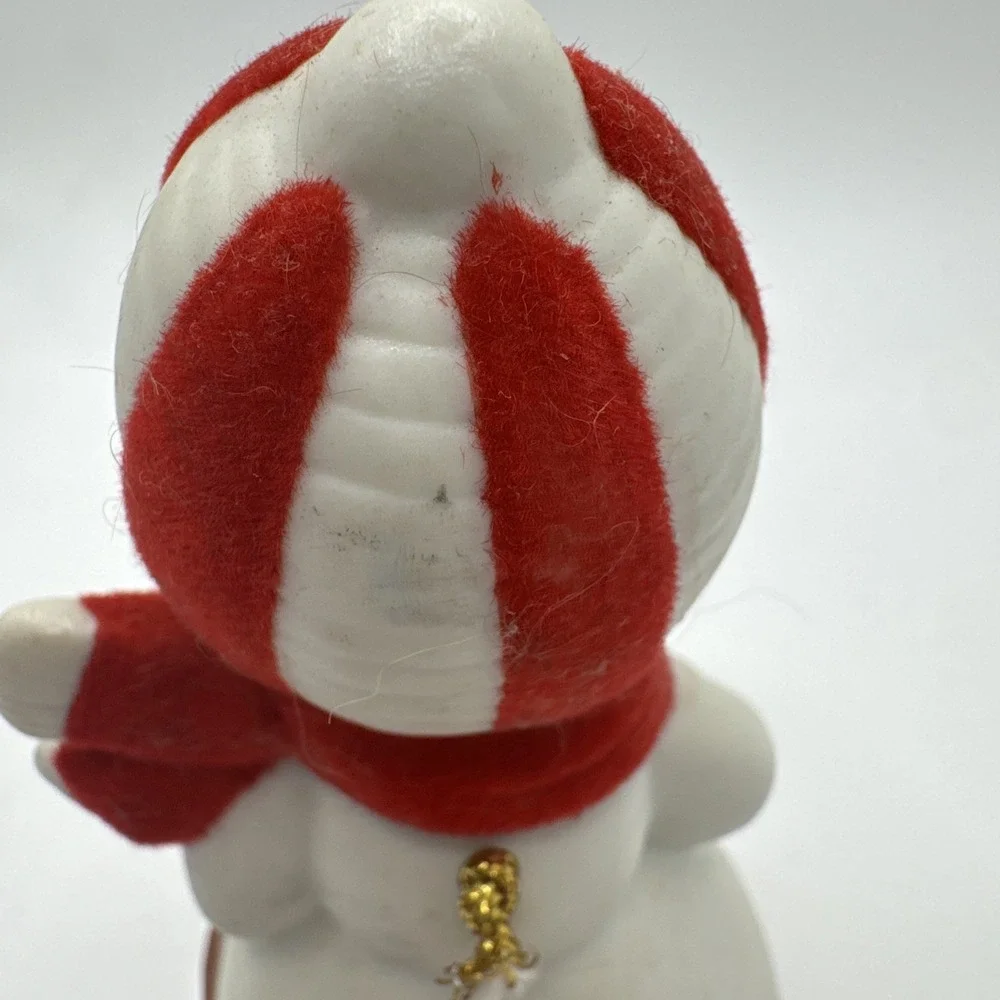 Vintage Jasco Skiing Snowman Christmas Bell‎